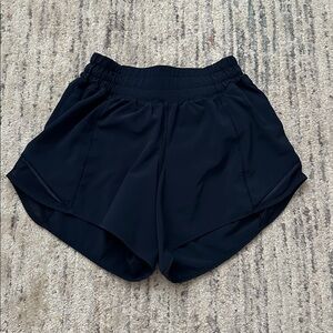 Navy Lululemon shorts